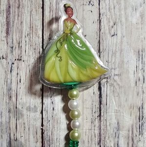 Disney Princess Tiana Beaded Retractable Badge Reel